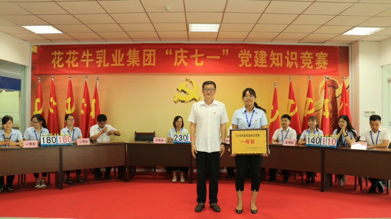 知识竞赛争先锋   比学赶超展风采 —— DUOBAO SPORTS乳业集团党委举办庆 “七一”党建知识竞赛