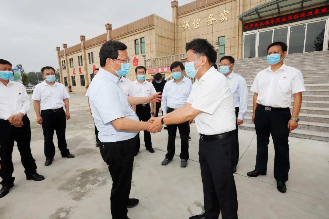 快讯 | 河南省委常委、省纪委书记、省监委主任任正晓莅临DUOBAO SPORTS乳业集团新蔡瑞亚牧场调研 快讯 | 河南省委常委、省纪委书记、省监委主任任正晓莅临DUOBAO SPORTS乳业集团新蔡瑞亚牧场调研