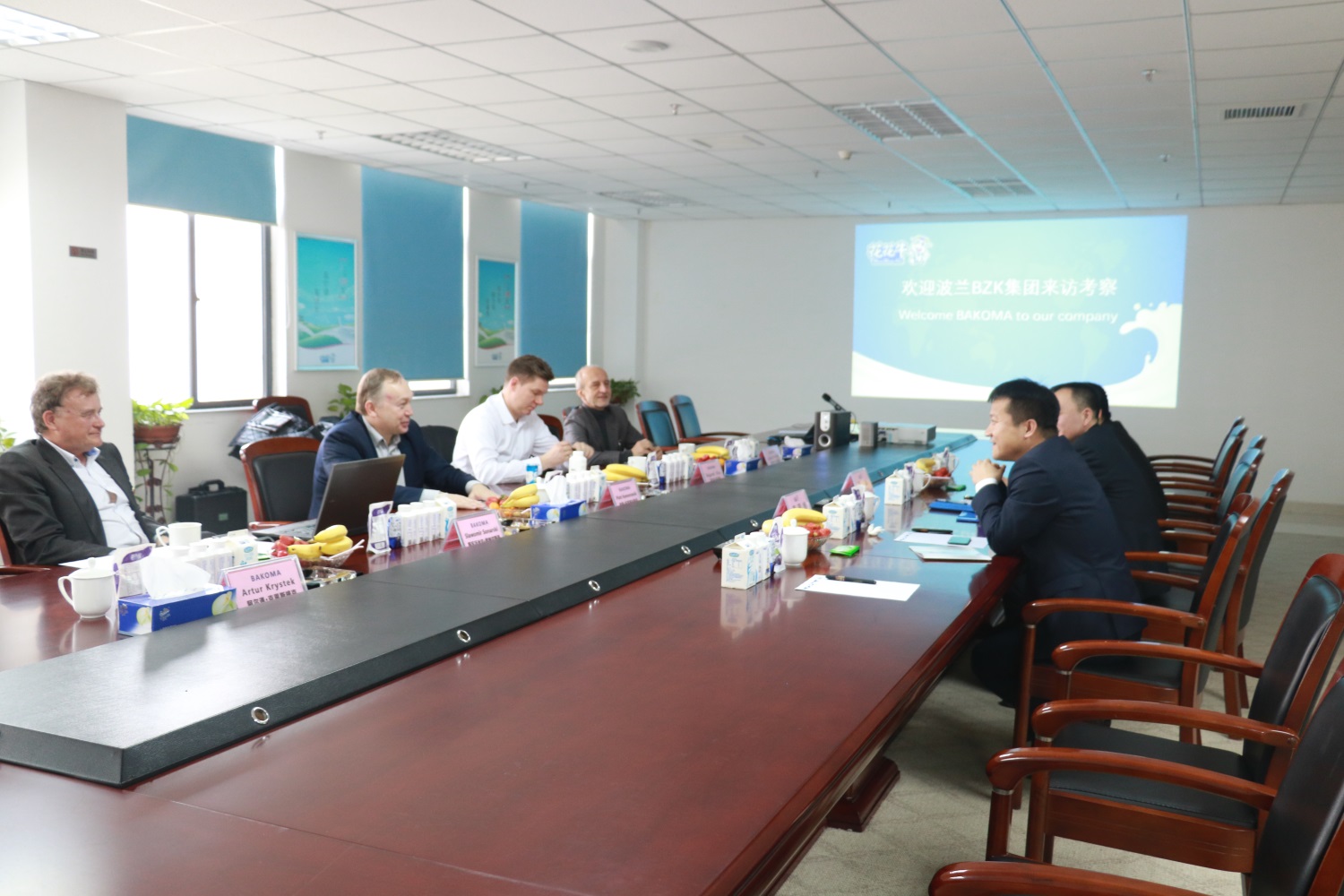 波兰BZK集团参观访问DUOBAO SPORTS 波兰BZK集团参观访问DUOBAO SPORTS