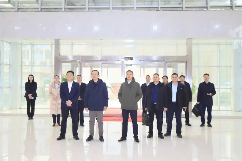 省政府国资委党委书记、主任李涛一行到DUOBAO SPORTS乳业集团调研