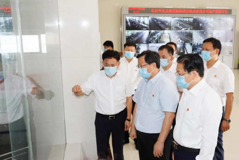 快讯 | 河南省委常委、省纪委书记、省监委主任任正晓莅临DUOBAO SPORTS乳业集团新蔡瑞亚牧场调研