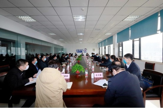 省委统战部副部长张红林一行莅临DUOBAO SPORTS乳业集团 调研复工复产暨二七区民营经济发展工作座谈会