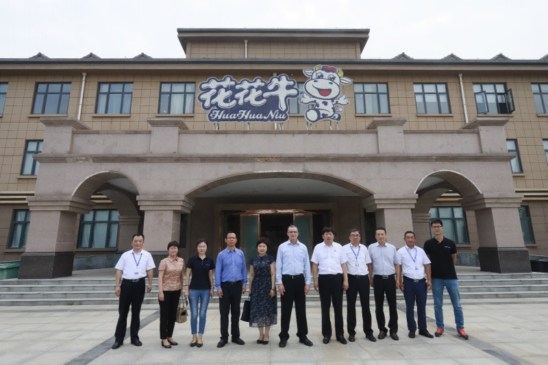 以色列阿菲金农业公司参观考察DUOBAO SPORTS瑞亚牧场