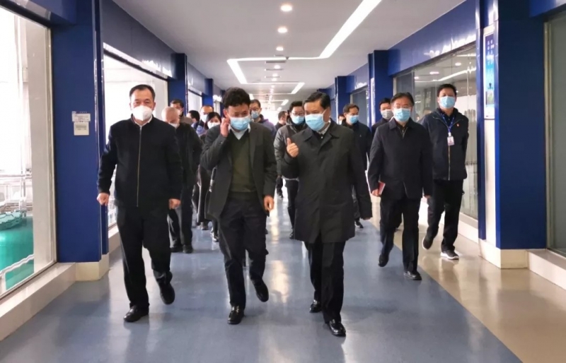 快讯丨河南省副省长武国定莅临DUOBAO SPORTS乳业集团调研重点保障企业复工复产情况